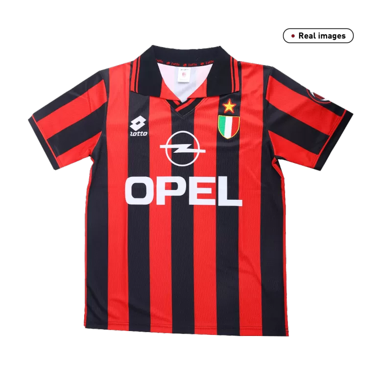 AC Milan Retro Jerseys 1996/97 Home Soccer Jersey For Men - BuyJerseyshop