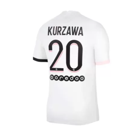 Men's KURZAWA #20 PSG Away Soccer Jersey Shirt 2021/22 - BuyJerseyshop