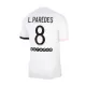 Men's L.PAREDES #8 PSG Away Soccer Jersey Shirt 2021/22 - BuyJerseyshop