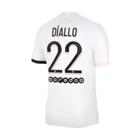 Men's DIALLO #22 PSG Away Soccer Jersey Shirt 2021/22 - BuyJerseyshop