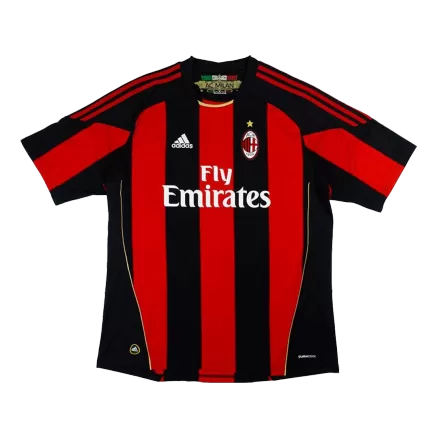AC Milan Retro Jerseys 2010/11 Home Soccer Jersey For Men - BuyJerseyshop