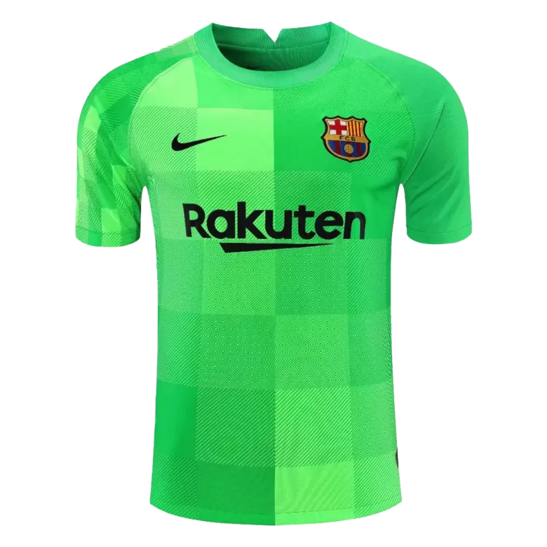 Men's Barcelona Goalkeeper Soccer Jersey Shirt 2021/22 - BuyJerseyshop