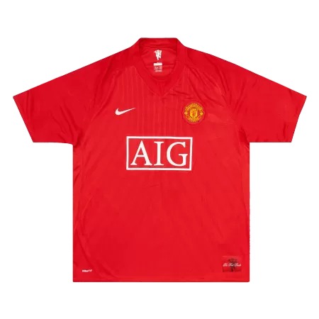 Manchester United Retro Jerseys 2007/08 Home Soccer Jersey For Men - BuyJerseyshop