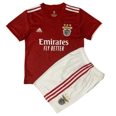 Kids Benfica Home Soccer Jersey Kit (Jersey+Shorts) 2021/22 - BuyJerseyshop