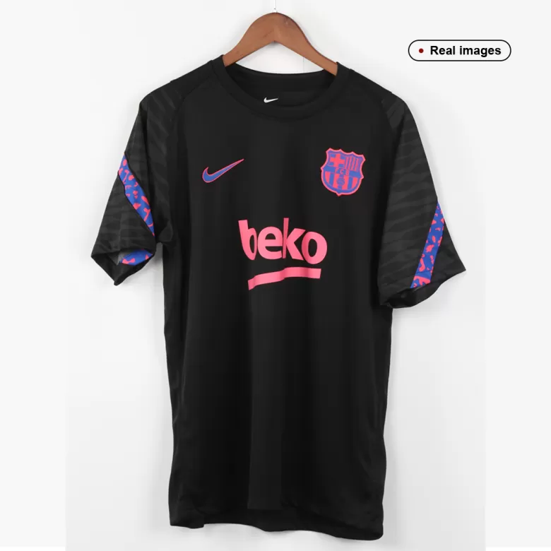 Men's Barcelona Pre-Match Training Soccer Jersey Shirt 2021/22 - BuyJerseyshop