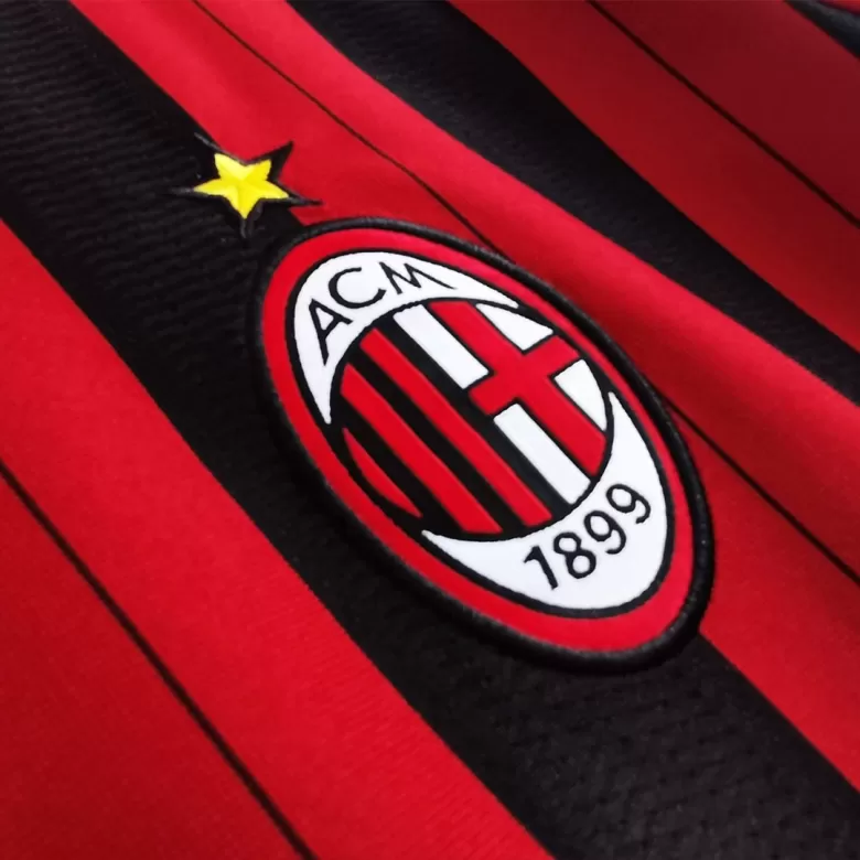 AC Milan Retro Jerseys 2013/14 Home Soccer Jersey For Men - BuyJerseyshop