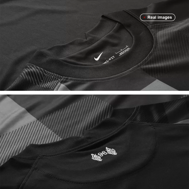 Men's Liverpool Goalkeeper Long Sleeve Soccer Jersey Shirt 2021/22 - BuyJerseyshop