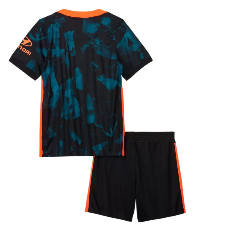 Kids Chelsea Third Away Soccer Jersey Kit (Jersey+Shorts) 2021/22 - BuyJerseyshop