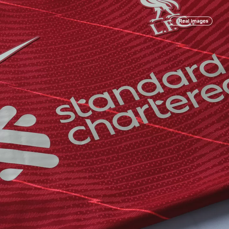 Men's Liverpool Home Long Sleeves Soccer Jersey Shirt 2021/22 - BuyJerseyshop