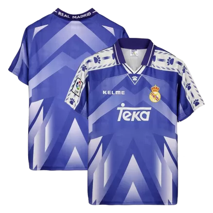 Real Madrid Retro Jerseys 1996/97 Away Soccer Jersey For Men - BuyJerseyshop