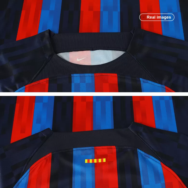 Men's Barcelona Home Soccer Jersey Shirt 2022/23 - BuyJerseyshop
