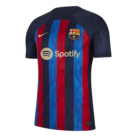 Men's Barcelona Home Soccer Jersey Shirt 2022/23 - BuyJerseyshop