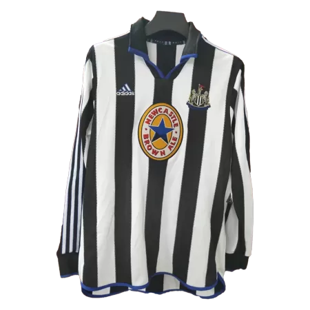 Newcastle Retro Jerseys 1999/00 Home Long Sleeve Soccer Jersey For Men - BuyJerseyshop