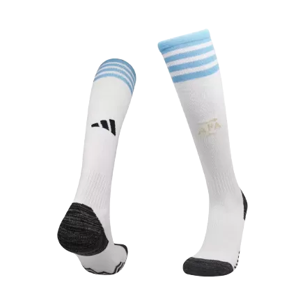 Kids Argentina Home Soccer Socks 2022 - BuyJerseyshop