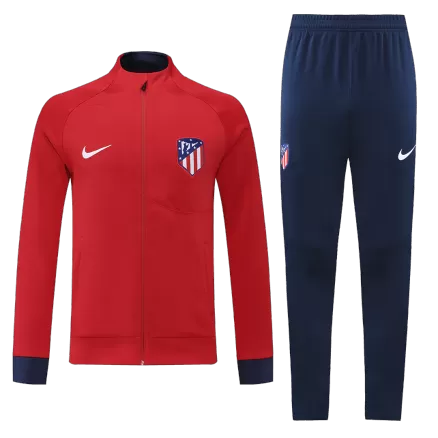 Men's Atletico Madrid Tracksuit Sweat Shirt Kit (Top+Trousers) 2021/22 - BuyJerseyshop