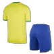 Men's Brazil Home Soccer Jersey Kit (Jersey+Shorts) 2022 - BuyJerseyshop
