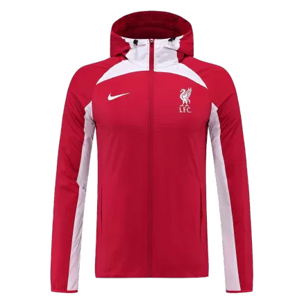 Men's Liverpool Windbreaker Hoodie Jacket 2022/23 - BuyJerseyshop
