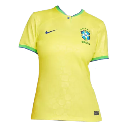 Women's Brazil Home Soccer Jersey Shirt 2022 - BuyJerseyshop