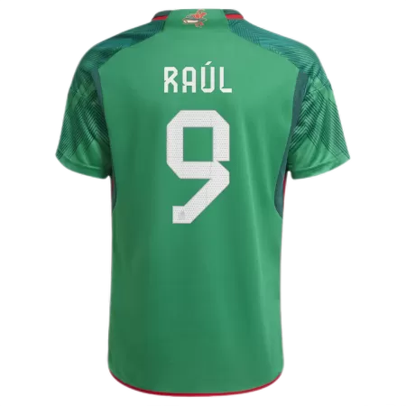 Men's Raúl #9 Mexico Home Soccer Jersey Shirt 2022 - BuyJerseyshop