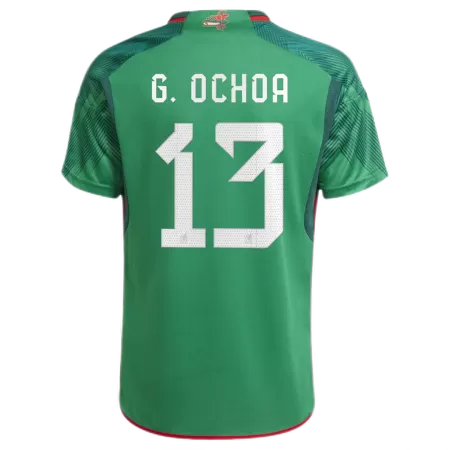 Men's G.OCHOA #13 Mexico Home Soccer Jersey Shirt 2022 - BuyJerseyshop