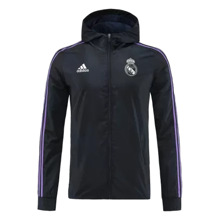 Men's Real Madrid Windbreaker Hoodie Jacket 2022/23 - BuyJerseyshop