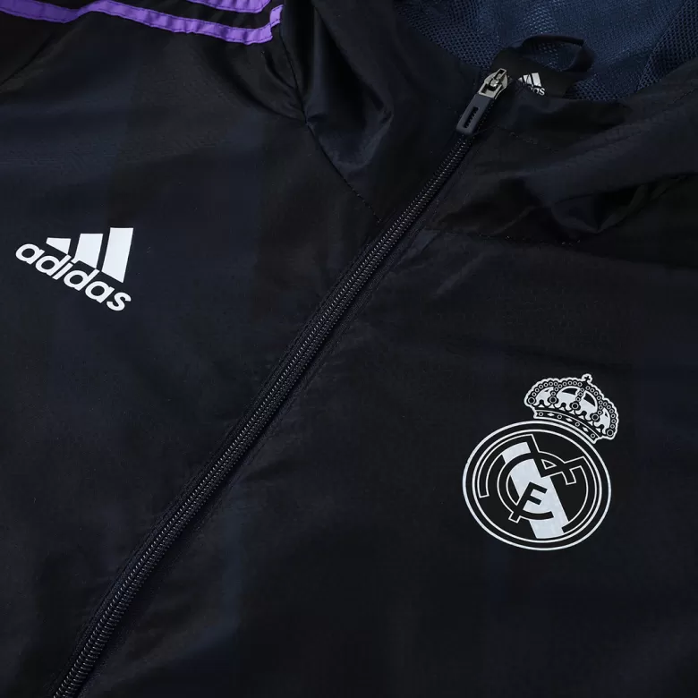 Men's Real Madrid Windbreaker Hoodie Jacket 2022/23 - BuyJerseyshop