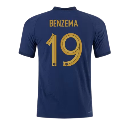 BENZEMA #19 France Home Player Version Jersey World Cup 2022 Men - BuyJerseyshop