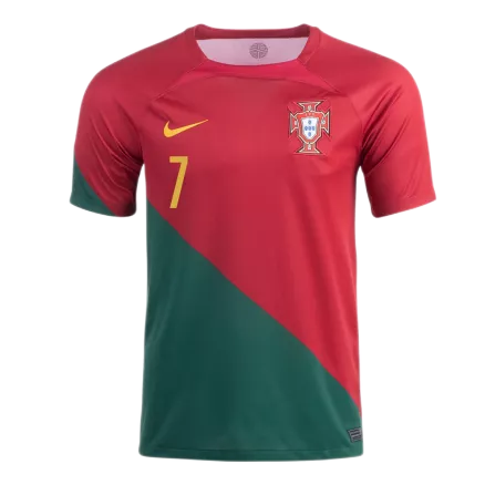 Men's RONALDO #7 Portugal Home Soccer Jersey Shirt 2022 - BuyJerseyshop