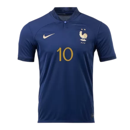 Men's MBAPPE #10 France Home Soccer Jersey Shirt 2022 - BuyJerseyshop