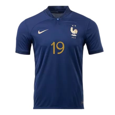 Men's BENZEMA #19 France Home Soccer Jersey Shirt 2022 - BuyJerseyshop