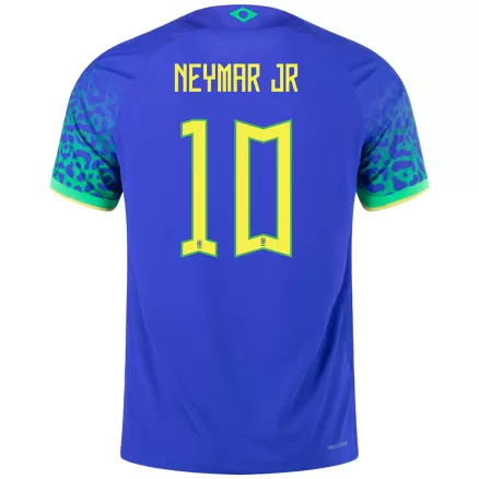 NEYMAR JR #10 Brazil Away Player Version Jersey 2022 Men - BuyJerseyshop