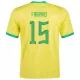 Men's FABINHO #15 Brazil Home Soccer Jersey Shirt 2022 - BuyJerseyshop