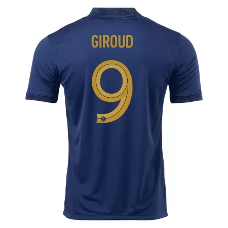 Men's GIROUD #9 France Home Soccer Jersey Shirt 2022 - BuyJerseyshop