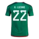 Men's H.LOZANO #22 Mexico Home Soccer Jersey Shirt 2022 - BuyJerseyshop