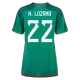 Women's H.LOZANO #22 Mexico Home Soccer Jersey Shirt 2022 - BuyJerseyshop