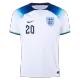 Men's FODEN #20 England Home Soccer Jersey Shirt 2022 - BuyJerseyshop