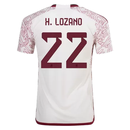H.LOZANO #22 Mexico Away Player Version Jersey World Cup 2022 Men - BuyJerseyshop