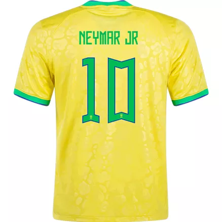 Men's NEYMAR JR #10 Brazil Home Soccer Jersey Shirt 2022 - BuyJerseyshop
