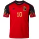 Men's E. HAZARD #10 Belgium Home Soccer Jersey Shirt 2022 - BuyJerseyshop