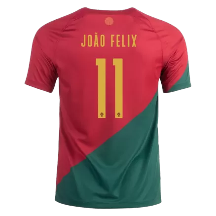 Men's JOÃO FÉLIX #11 Portugal Home Soccer Jersey Shirt 2022 - BuyJerseyshop