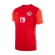 Men's DAVIES #19 Canada Home Soccer Jersey Shirt 2021/22 - BuyJerseyshop