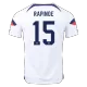 Men's RAPINOE #15 USA Home Soccer Jersey Shirt 2022 - BuyJerseyshop