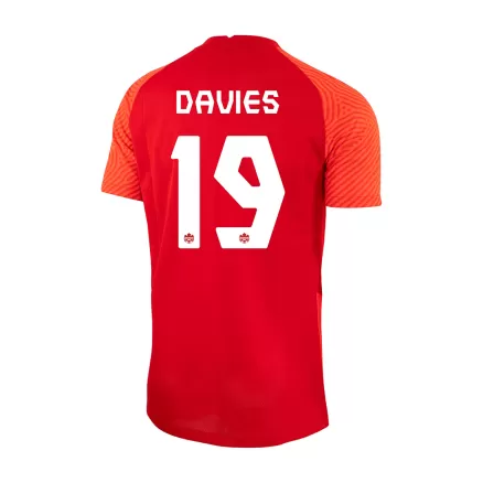 Men's DAVIES #19 Canada Home Soccer Jersey Shirt 2021/22 - BuyJerseyshop