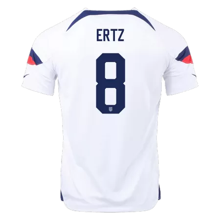 Men's ERTZ #8 USA Home Soccer Jersey Shirt 2022 - BuyJerseyshop