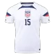 Men's RAPINOE #15 USA Home Soccer Jersey Shirt 2022 - BuyJerseyshop