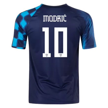 Men's MODRIĆ #10 Croatia Away Soccer Jersey Shirt 2022 - BuyJerseyshop