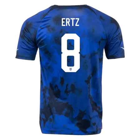 Men's ERTZ #8 USA Away Soccer Jersey Shirt 2022 - BuyJerseyshop