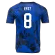 Men's ERTZ #8 USA Away Soccer Jersey Shirt 2022 - BuyJerseyshop