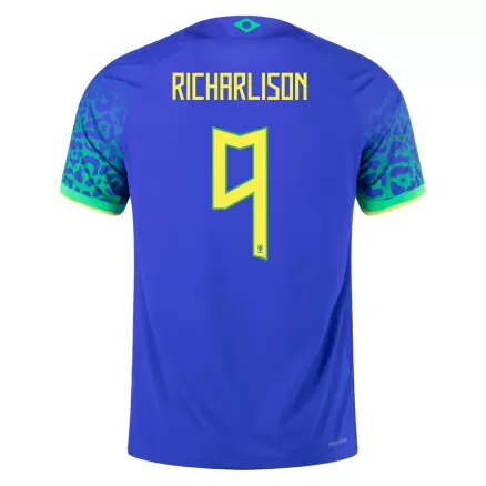 RICHARLISON #9 Brazil Away Player Version Jersey 2022 Men - BuyJerseyshop