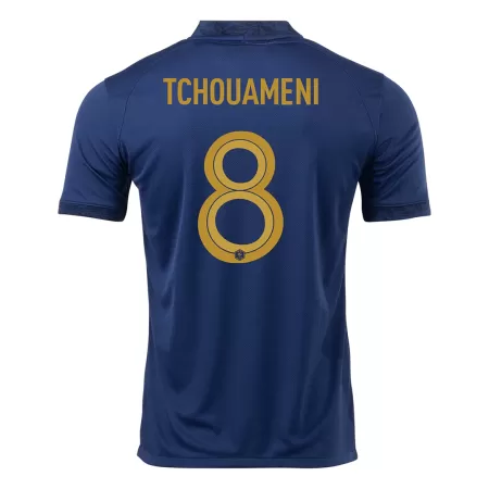 Men's TCHOUAMENI #8 France Home Soccer Jersey Shirt 2022 - BuyJerseyshop